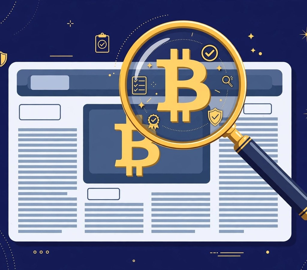 fact-checking bitnewspost.com crypto news with a magnifier