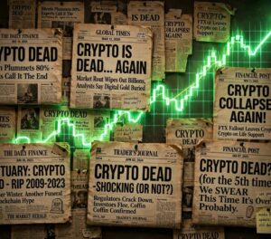 Is Crypto Dead? What History, Cycles, and Real Adoption Data Actually Show